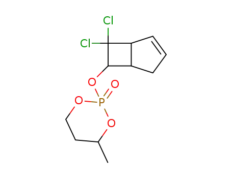 2-(7,7-Dichloro-bicyclo[3.2.0]hept-2-en-6-yloxy)-4-methyl-[1,3,2]dioxaphosphinane 2-oxide