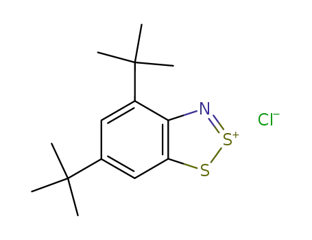 4,6-di-tert-butyl-1,2,3-benzodithiazolium chloride