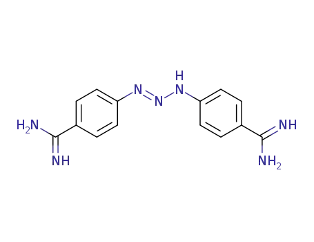 Molecular Structure of 536-71-0 (Diminazene)