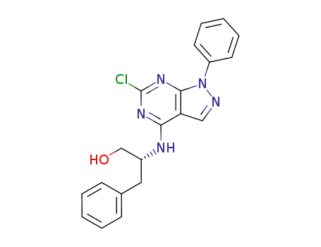 (R)-β-<(1-phenyl-6-chloro-1H-pyrazolo<3,4-d>pyrimidin-4-yl)amino>benzenepropanol