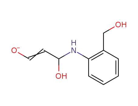 (E)-3-Hydroxy-3-(2-hydroxymethyl-phenylamino)-propen-1-ol anion