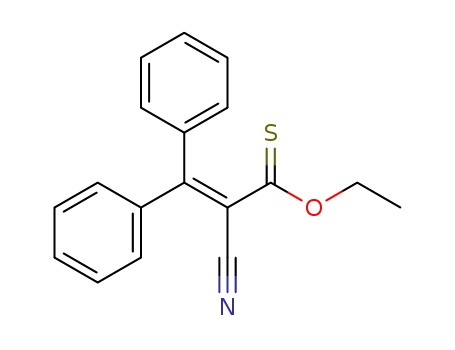 O-ethyl 2-cyano-3,3-diphenyl-2-propenethioic acid