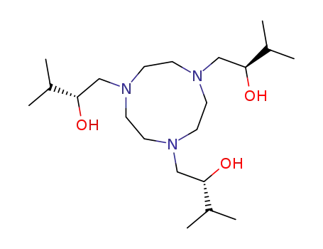 N,N'N''-Tris<(2R)-2-hydroxy-3-methylbutyl>-1,4,7-triazacyclononane