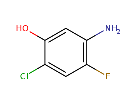 5-Amino-2-chloro-4-fluorobenzenol