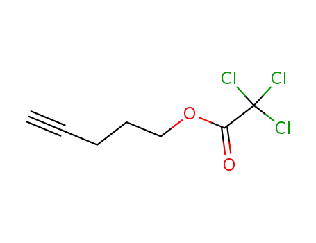 trichloroacetic acid pent-4-ynyl ester