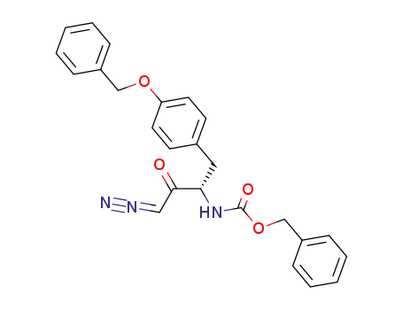 benzyl (S)-(1-(4-(benzyloxy)phenyl)-4-diazo-3-oxobutan-2-yl)carbamate