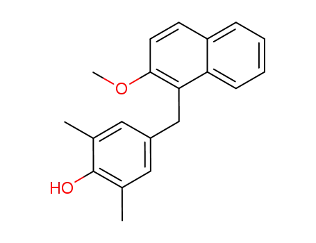 1-(4-hydroxy-3,5-dimethylbenzyl)-2-methoxynaphthalene