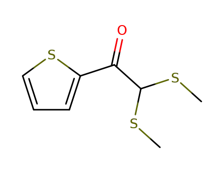 2,2-Bis-methylsulfanyl-1-thiophen-2-yl-ethanone