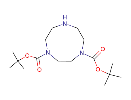 Molecular Structure of 174138-01-3 (1H-1,4,7-Triazonine-1,4(5H)-dicarboxylic acid, hexahydro-,
bis(1,1-dimethylethyl) ester)