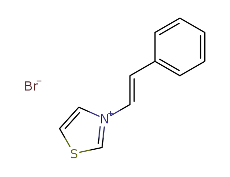 3-((E)-Styryl)-thiazol-3-ium; bromide