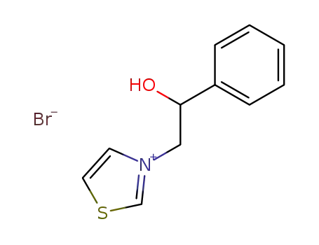 3-(2-Hydroxy-2-phenyl-ethyl)-thiazol-3-ium; bromide