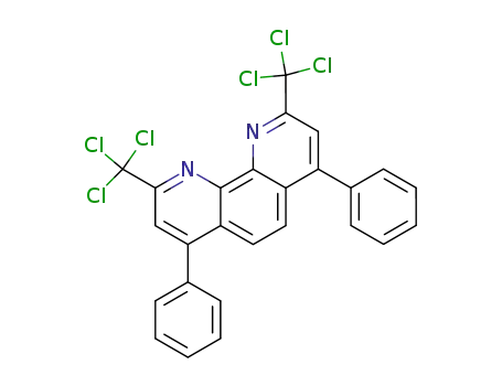 2,9-bis(trichloromethyl)-4,7-diphenyl-1,10-phenanthroline