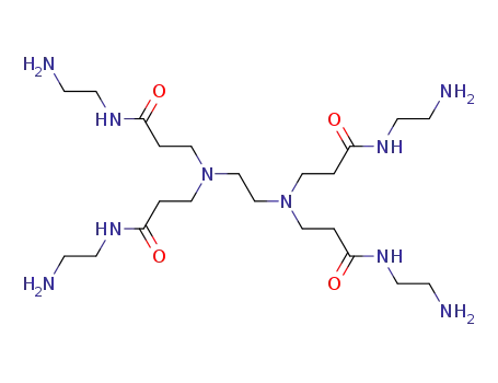 Molecular Structure of 155773-72-1 (STARBURST(R) (PAMAM) DENDRIMER, GENERATION O)