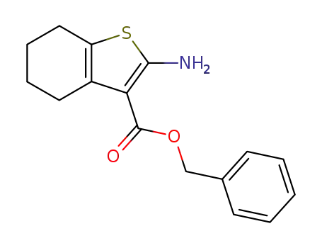 benzyl 2-amino-4,5,6,7-tetrahydrobenzo[b]thiophene-3-carboxylate