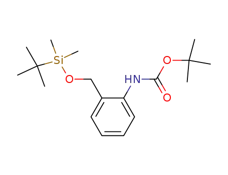 [2-(tert-Butyl-dimethyl-silanyloxymethyl)-phenyl]-carbamic acid tert-butyl ester