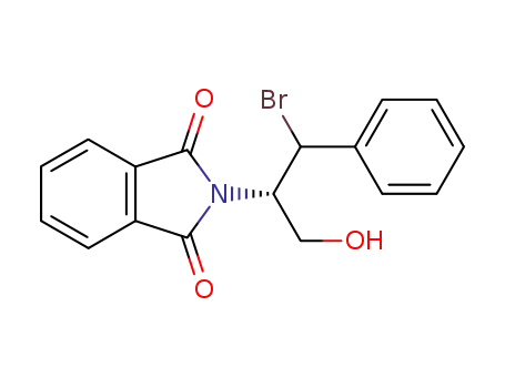 2-((S)-2-Bromo-1-hydroxymethyl-2-phenyl-ethyl)-isoindole-1,3-dione