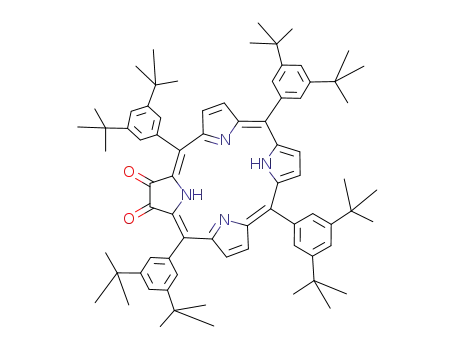 (1Z,4Z,9Z,15Z)-5,10,15,20-Tetrakis-(3,5-di-tert-butyl-phenyl)-porphyrin-2,3-dione