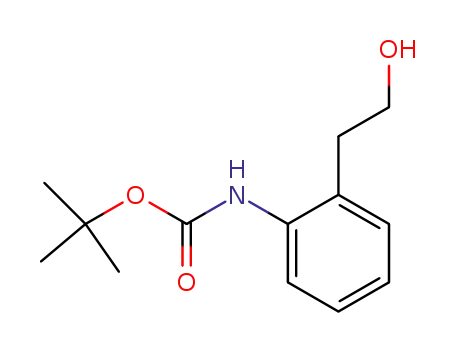 Carbamic acid, N-[2-(2-hydroxyethyl)phenyl]-,1,1-dimethylethyl ester