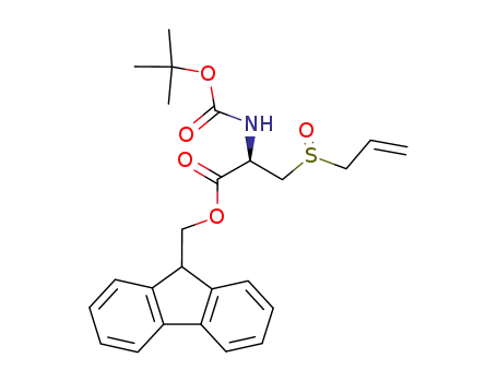 N-tert-butoxycarbonyl-S-(2-propenyl)-L-cysteine fluoren-9-ylmethyl ester S-oxide