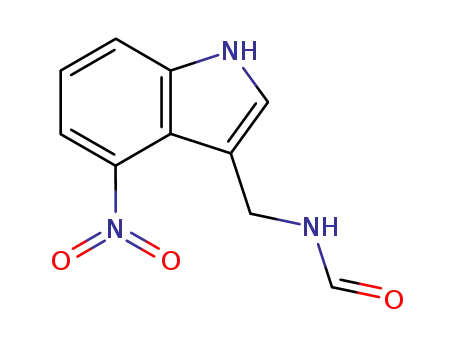 N-(4-nitroindol-3-yl)methylformamide