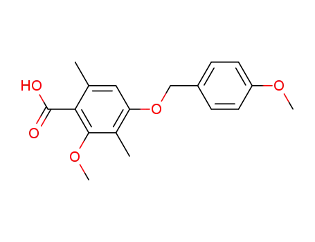 2-methoxy-4-(4-methoxybenzyloxy)-3,6-dimethylbenzoic acid