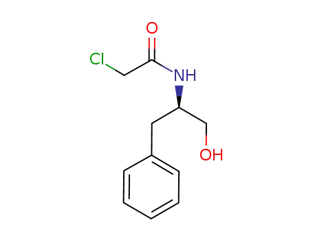 2-chloro-N-(1-hydroxymethyl-2-phenyl-ethyl)-acetamide