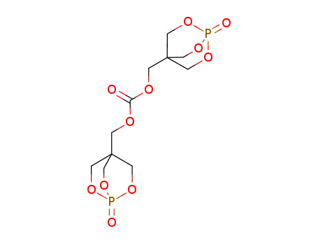 carbonic acid bis-(1-oxo-2,6,7-trioxa-1λ5-phospha-bicyclo[2.2.2]oct-4-ylmethyl) ester