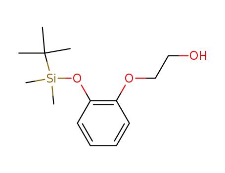 2-tert-butyldimethylsilyloxy(2-hydroxyethoxy)benzene