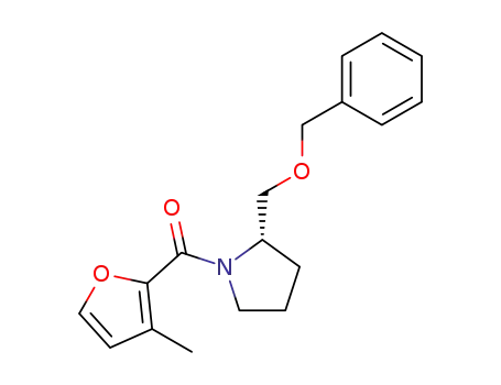 (2'S)-{2'-[(Benzyloxy)methyl]-2',3',4',5'-tetrahydro-1'H-pyrrol-1'-yl}(3-methyl-2-furyl)methanone