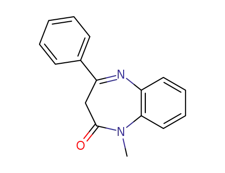 1-methyl-4-phenyl-1H-benzo[b][1,4]diazepin-2(3H)-one