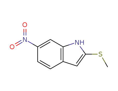 2-methylthio-6-nitroindole