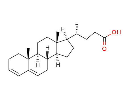 4-(10,13-dimethyl-2,7,8,9,10,11,12,13,14,15,16,17-dodecahydro-1H-cyclopenta[a]phenanthren-17-yl)-pentanoic acid