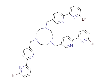1,4,7-tris[(6-bromo-2,2'-bipyridine-5'-yl)methyl]-1,4,7-triazacyclononane