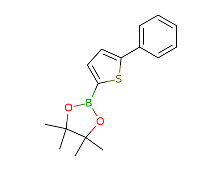 Molecular Structure of 459409-74-6 (2-Phenylthiophene-5-boronic acid pinacol ester)