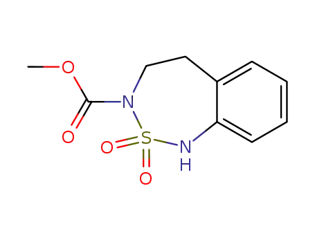 6,6-dioxo-5,6,8,9-tetrahydro-6λ6-thia-5,7-diaza-benzocycloheptene-7-carboxylic acid methyl ester