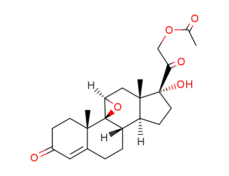 21-acetoxy-9,11β-epoxy-17-hydroxy-9β-pregn-4-ene-3,20-dione