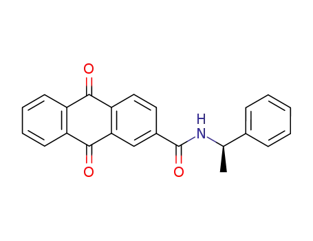 2-[(R)-1-phenylethylcarbamoyl]-9,10-anthraquinone