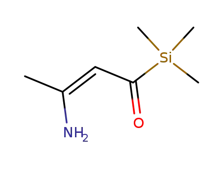3-amino-1-(trimethylsilyl)but-2-en-1-one