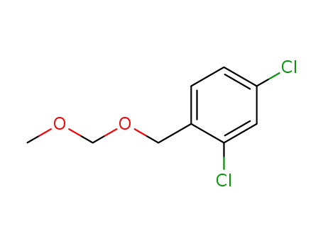 Molecular Structure of 877468-98-9 (Benzene, 2,4-dichloro-1-[(methoxymethoxy)methyl]-)