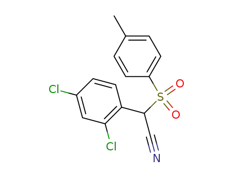 (2,4-dichlorophenyl)(toluene-4-sulfonyl)acetonitrile