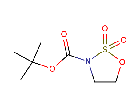 tert-Butyl 1,2,3-oxathiazolidine-3-carboxylate 2,2-dioxide