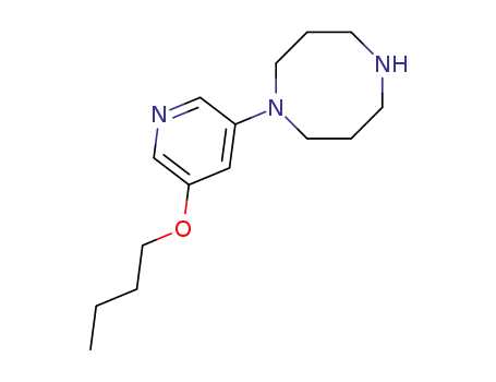 1-(5-butoxy-pyridin-3-yl)-[1,5]diazocane