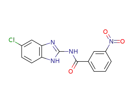 N-(5-chloro-1H-benzoimidazol-2-yl)-3-nitro-benzamide
