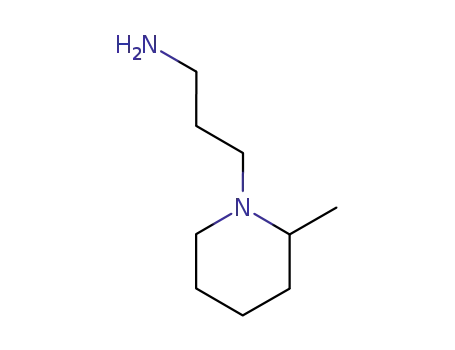 Molecular Structure of 25560-00-3 (1-(3-AMINOPROPYL)-2-PIPECOLINE)