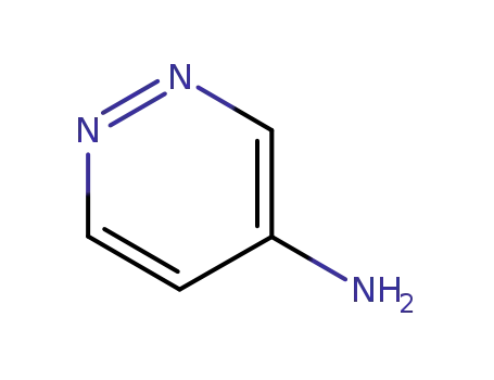 Molecular Structure of 20744-39-2 (4-Aminopyridazine)