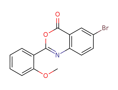 6-bromo-2-(2-methoxyphenyl)-4H-3,1-benzoxazin-4-one