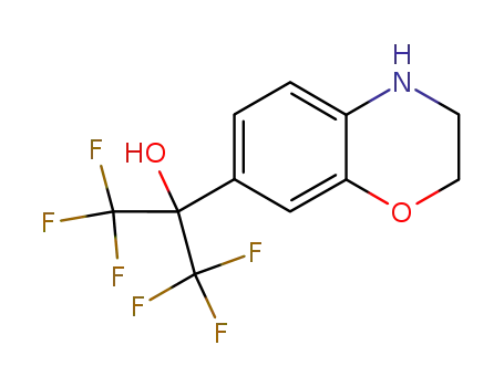2-(3,4-dihydro-2H-benzo[b][1,4]oxazin-7-yl)-1,1,1,3,3,3-hexafluoropropan-2-ol