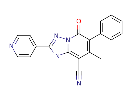 7-methyl-5-oxo-6-phenyl-2-(pyridin-4-yl)-1,5-dihydro-[1,2,4]triazolo[1,5-a]pyridine-8-carbonitrile