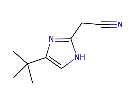(4-tert-butyl-1H-imidazol-2-yl)acetonitrile