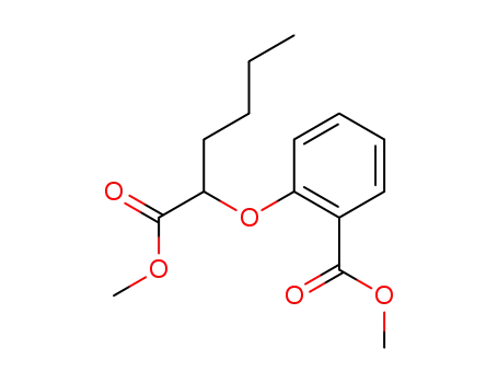 methyl 2-(1-methoxycarbonylpentoxy)benzoate